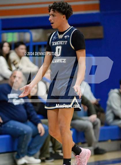 Thumbnail 1 in Everett Alvarez @ Santa Teresa (CIF CCS D1 Quarterfinals) photogallery.