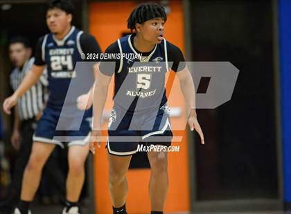 Thumbnail 1 in Everett Alvarez @ Santa Teresa (CIF CCS D1 Quarterfinals) photogallery.