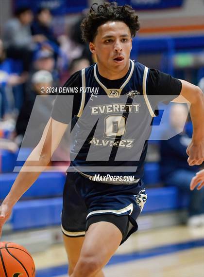 Thumbnail 2 in Everett Alvarez @ Santa Teresa (CIF CCS D1 Quarterfinals) photogallery.
