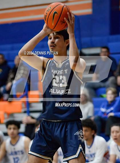 Thumbnail 2 in Everett Alvarez @ Santa Teresa (CIF CCS D1 Quarterfinals) photogallery.