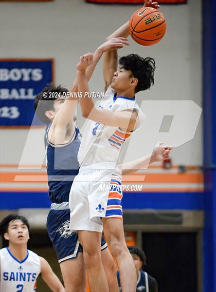 Thumbnail 1 in Everett Alvarez @ Santa Teresa (CIF CCS D1 Quarterfinals) photogallery.