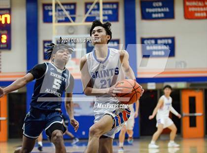 Thumbnail 3 in Everett Alvarez @ Santa Teresa (CIF CCS D1 Quarterfinals) photogallery.