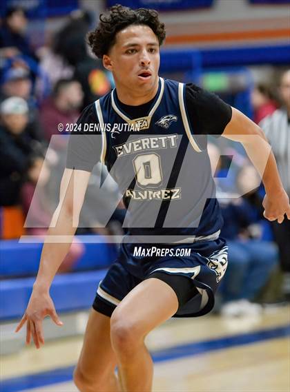 Thumbnail 1 in Everett Alvarez @ Santa Teresa (CIF CCS D1 Quarterfinals) photogallery.