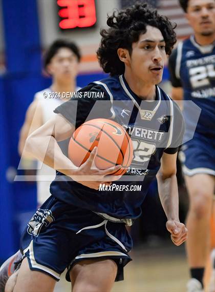Thumbnail 2 in Everett Alvarez @ Santa Teresa (CIF CCS D1 Quarterfinals) photogallery.