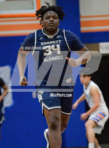 Thumbnail 2 in Everett Alvarez @ Santa Teresa (CIF CCS D1 Quarterfinals) photogallery.