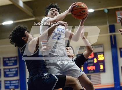 Thumbnail 2 in Everett Alvarez @ Santa Teresa (CIF CCS D1 Quarterfinals) photogallery.