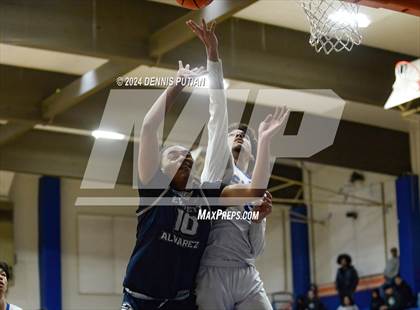 Thumbnail 1 in Everett Alvarez @ Santa Teresa (CIF CCS D1 Quarterfinals) photogallery.