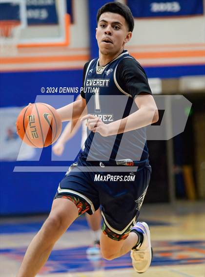 Thumbnail 3 in Everett Alvarez @ Santa Teresa (CIF CCS D1 Quarterfinals) photogallery.