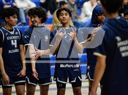 Thumbnail 1 in Everett Alvarez @ Santa Teresa (CIF CCS D1 Quarterfinals) photogallery.
