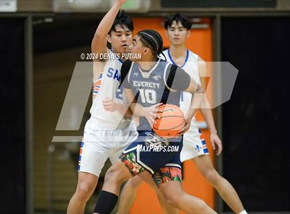 Thumbnail 2 in Everett Alvarez @ Santa Teresa (CIF CCS D1 Quarterfinals) photogallery.