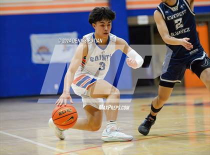 Thumbnail 3 in Everett Alvarez @ Santa Teresa (CIF CCS D1 Quarterfinals) photogallery.
