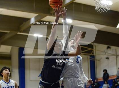 Thumbnail 2 in Everett Alvarez @ Santa Teresa (CIF CCS D1 Quarterfinals) photogallery.