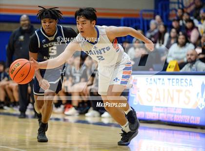 Thumbnail 2 in Everett Alvarez @ Santa Teresa (CIF CCS D1 Quarterfinals) photogallery.