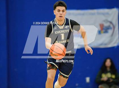 Thumbnail 2 in Everett Alvarez @ Santa Teresa (CIF CCS D1 Quarterfinals) photogallery.