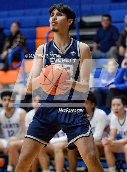 Thumbnail 3 in Everett Alvarez @ Santa Teresa (CIF CCS D1 Quarterfinals) photogallery.