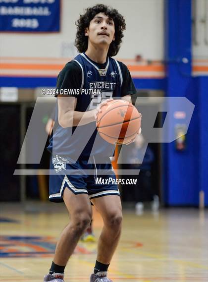 Thumbnail 3 in Everett Alvarez @ Santa Teresa (CIF CCS D1 Quarterfinals) photogallery.