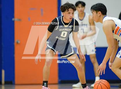 Thumbnail 1 in Everett Alvarez @ Santa Teresa (CIF CCS D1 Quarterfinals) photogallery.