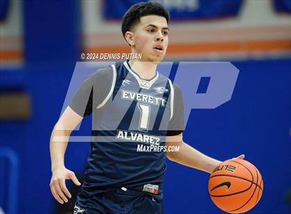 Thumbnail 2 in Everett Alvarez @ Santa Teresa (CIF CCS D1 Quarterfinals) photogallery.