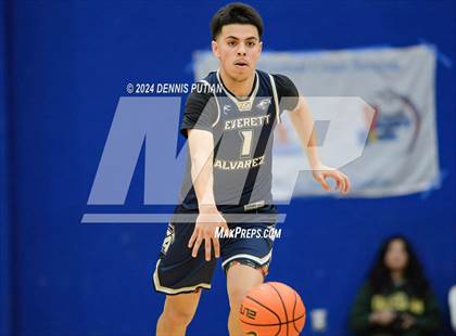 Thumbnail 3 in Everett Alvarez @ Santa Teresa (CIF CCS D1 Quarterfinals) photogallery.