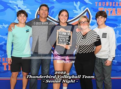Thumbnail 3 in Thunderbird vs. Yuma (Senior Night) photogallery.