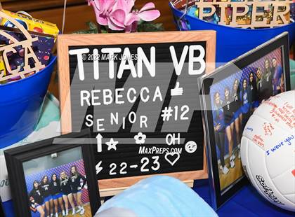 Thumbnail 3 in Thunderbird vs. Yuma (Senior Night) photogallery.