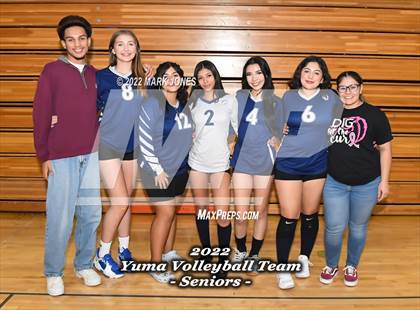 Thumbnail 1 in Thunderbird vs. Yuma (Senior Night) photogallery.