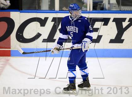 Thumbnail 1 in Darien vs. Notre Dame-West Haven (CIAC Division I Semifinal) photogallery.