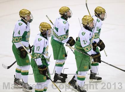 Thumbnail 3 in Darien vs. Notre Dame-West Haven (CIAC Division I Semifinal) photogallery.