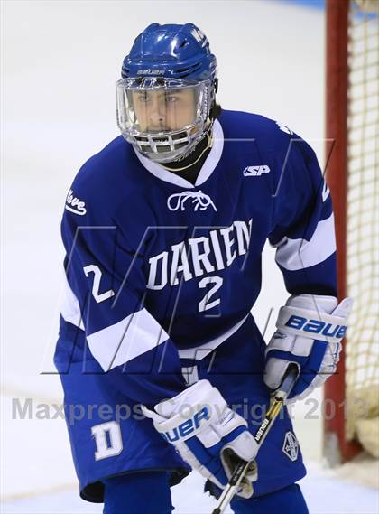 Thumbnail 2 in Darien vs. Notre Dame-West Haven (CIAC Division I Semifinal) photogallery.