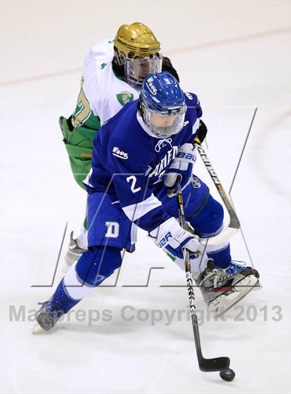 Thumbnail 1 in Darien vs. Notre Dame-West Haven (CIAC Division I Semifinal) photogallery.