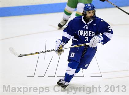 Thumbnail 2 in Darien vs. Notre Dame-West Haven (CIAC Division I Semifinal) photogallery.