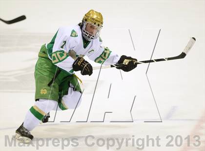 Thumbnail 3 in Darien vs. Notre Dame-West Haven (CIAC Division I Semifinal) photogallery.