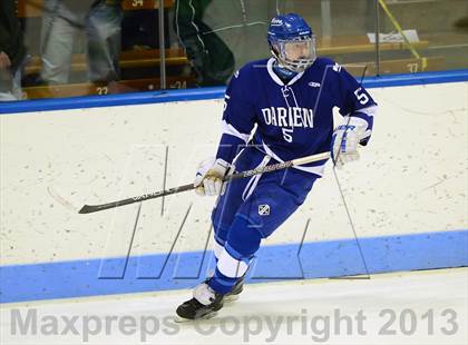Thumbnail 2 in Darien vs. Notre Dame-West Haven (CIAC Division I Semifinal) photogallery.