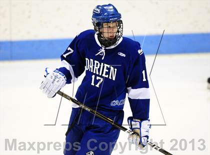 Thumbnail 2 in Darien vs. Notre Dame-West Haven (CIAC Division I Semifinal) photogallery.