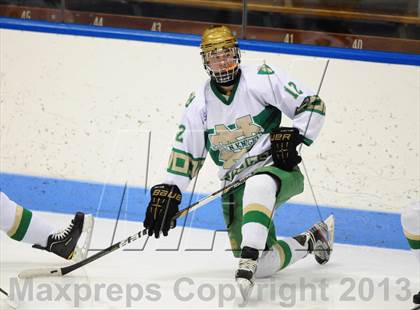 Thumbnail 1 in Darien vs. Notre Dame-West Haven (CIAC Division I Semifinal) photogallery.