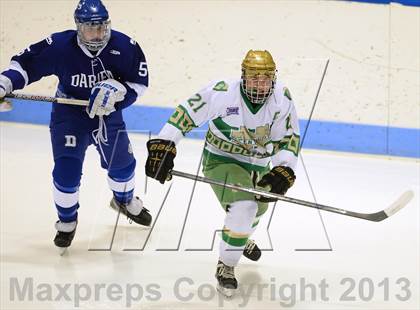 Thumbnail 3 in Darien vs. Notre Dame-West Haven (CIAC Division I Semifinal) photogallery.