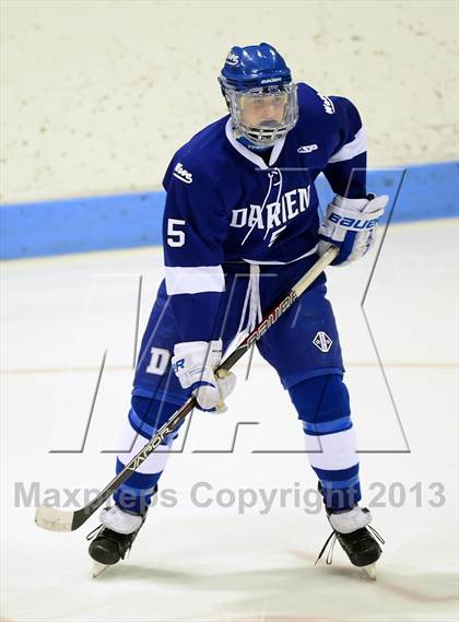 Thumbnail 1 in Darien vs. Notre Dame-West Haven (CIAC Division I Semifinal) photogallery.