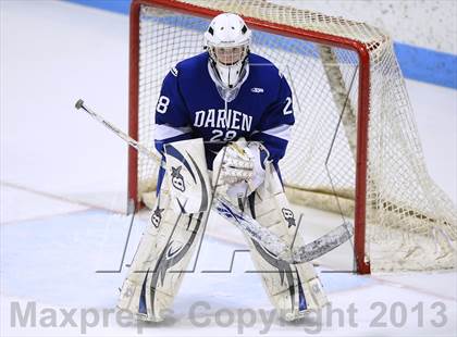 Thumbnail 2 in Darien vs. Notre Dame-West Haven (CIAC Division I Semifinal) photogallery.