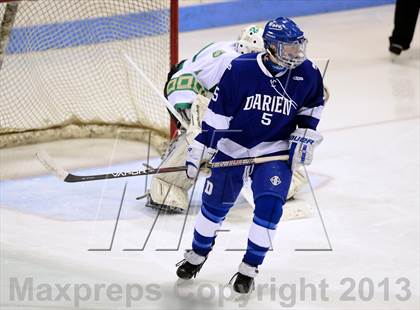 Thumbnail 1 in Darien vs. Notre Dame-West Haven (CIAC Division I Semifinal) photogallery.