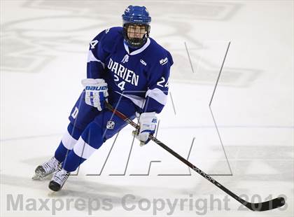 Thumbnail 1 in Darien vs. Notre Dame-West Haven (CIAC Division I Semifinal) photogallery.