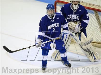Thumbnail 1 in Darien vs. Notre Dame-West Haven (CIAC Division I Semifinal) photogallery.