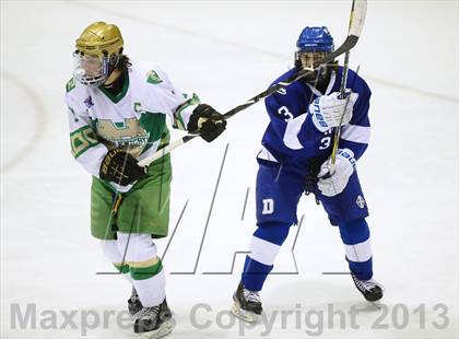 Thumbnail 2 in Darien vs. Notre Dame-West Haven (CIAC Division I Semifinal) photogallery.