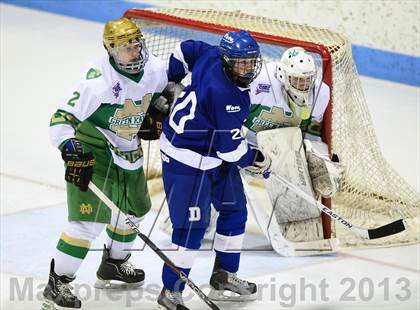 Thumbnail 2 in Darien vs. Notre Dame-West Haven (CIAC Division I Semifinal) photogallery.
