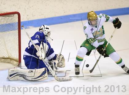 Thumbnail 3 in Darien vs. Notre Dame-West Haven (CIAC Division I Semifinal) photogallery.