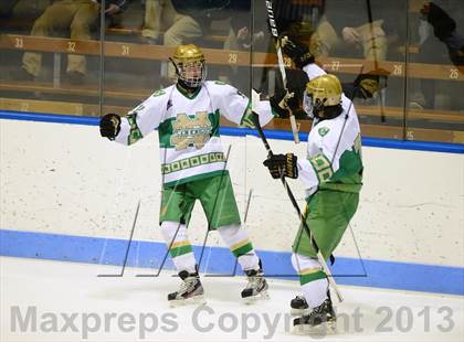 Thumbnail 3 in Darien vs. Notre Dame-West Haven (CIAC Division I Semifinal) photogallery.