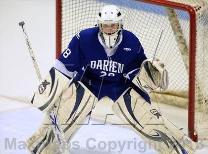 Thumbnail 1 in Darien vs. Notre Dame-West Haven (CIAC Division I Semifinal) photogallery.
