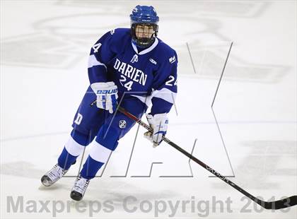 Thumbnail 2 in Darien vs. Notre Dame-West Haven (CIAC Division I Semifinal) photogallery.