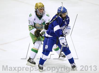 Thumbnail 1 in Darien vs. Notre Dame-West Haven (CIAC Division I Semifinal) photogallery.