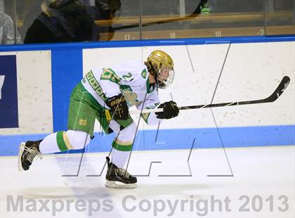 Thumbnail 1 in Darien vs. Notre Dame-West Haven (CIAC Division I Semifinal) photogallery.