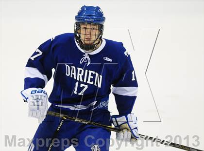 Thumbnail 2 in Darien vs. Notre Dame-West Haven (CIAC Division I Semifinal) photogallery.